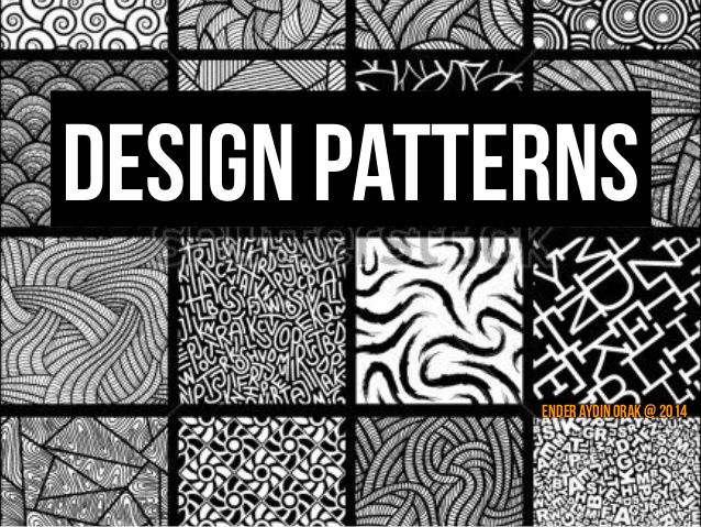 Design patterns in real world problem